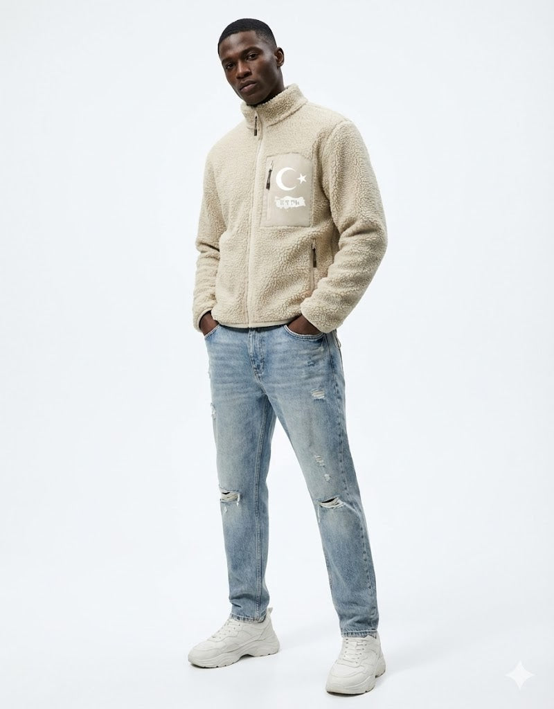 Sherpa Fleece Jacket