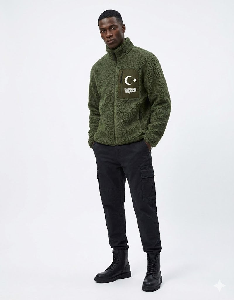 Sherpa Fleece Jacket